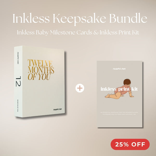 INKLESS MILESTONE CARDS & PRINT KIT BUNDLE