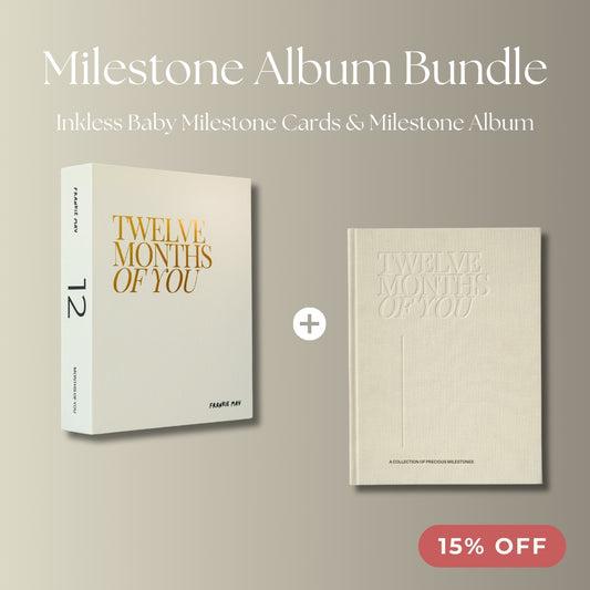 Inkless Milestone Cards & Album Bundle