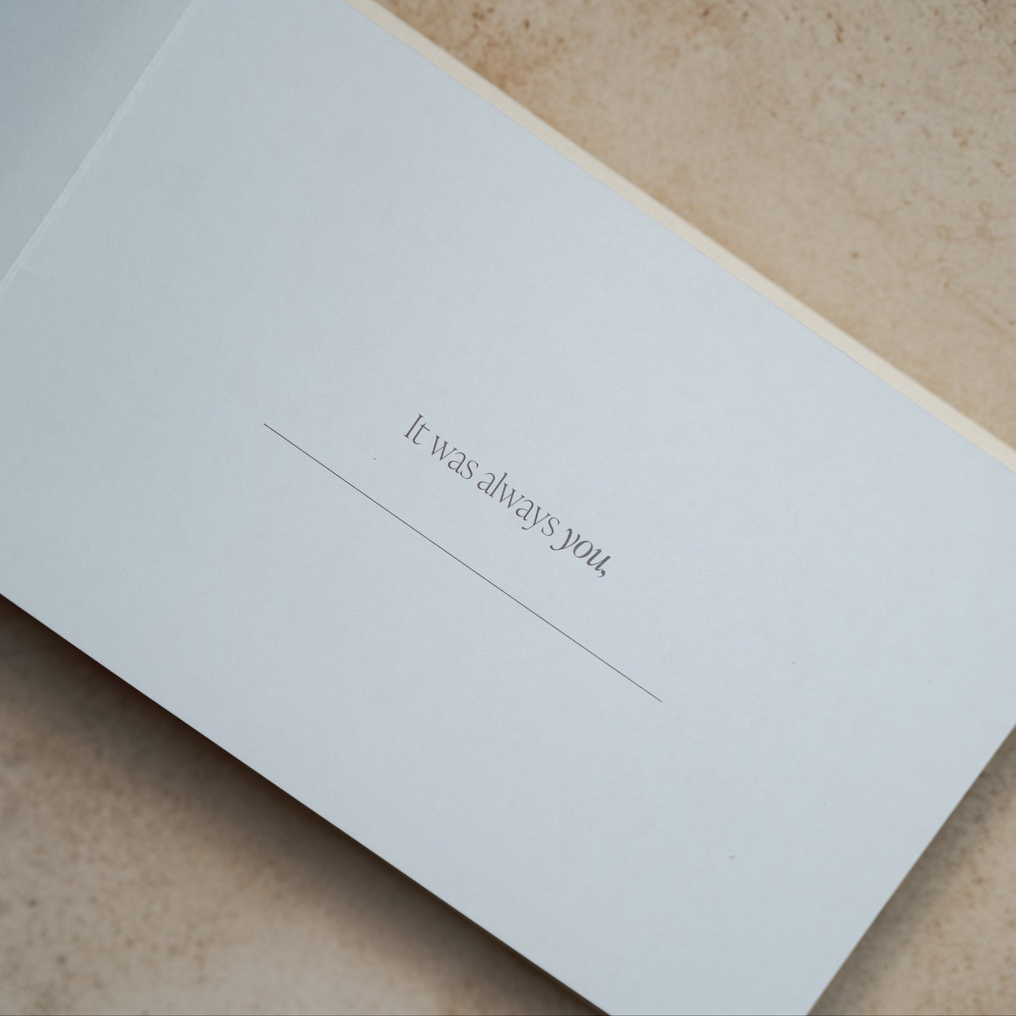 Polaroid Album - 'Nine Months Of Us'