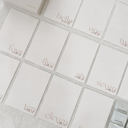 Inkless Baby Milestone Cards