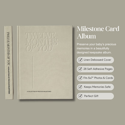 Inkless Milestone Cards & Album Bundle - PRE-ORDER (ARRIVING EARLY OCT)