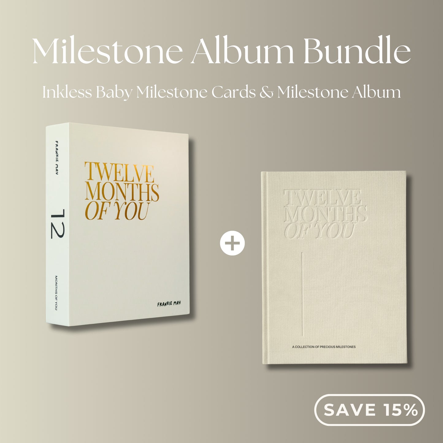 Inkless Milestone Cards & Album Bundle - PRE-ORDER (ARRIVING EARLY OCT)