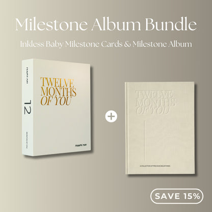 Inkless Milestone Cards & Album Bundle - PRE-ORDER (ARRIVING EARLY OCT)