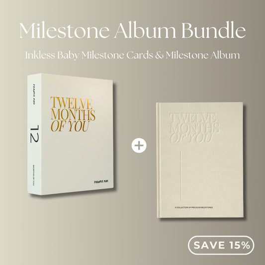 Inkless Milestone Cards & Album Bundle